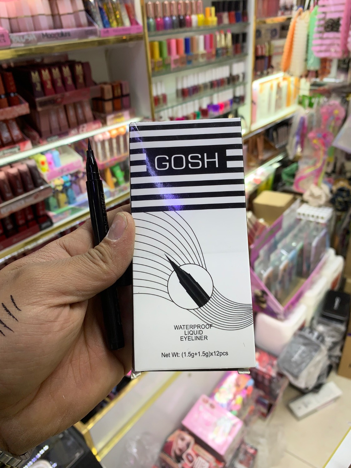 خط چشم ماژیکی GOSH