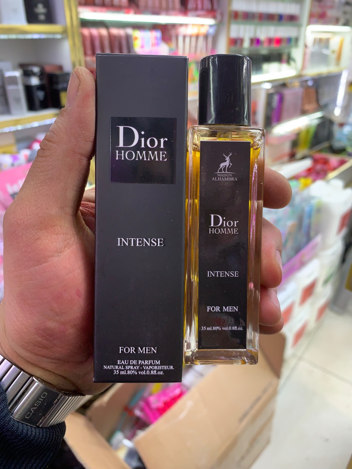 ادکلن 35 میل الحمرا اورجینال دیور هوم