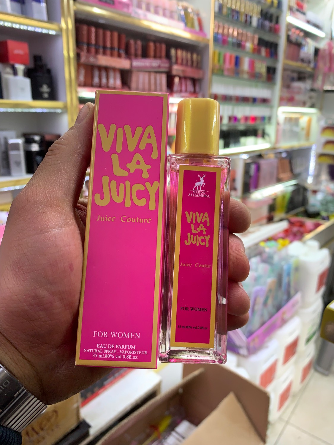 ادکلن 35 میل الحمرا اورجینال ویوالا جویسی