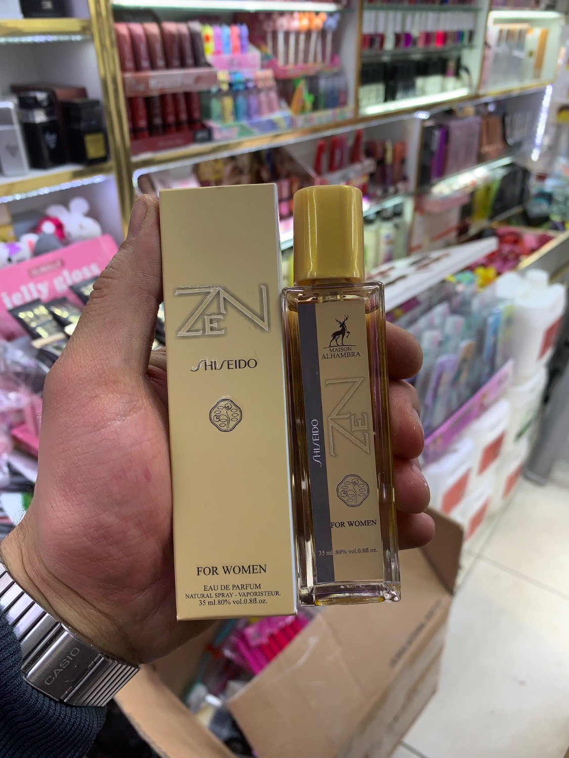 ادکلن 35 میل الحمرا اورجینال زِن