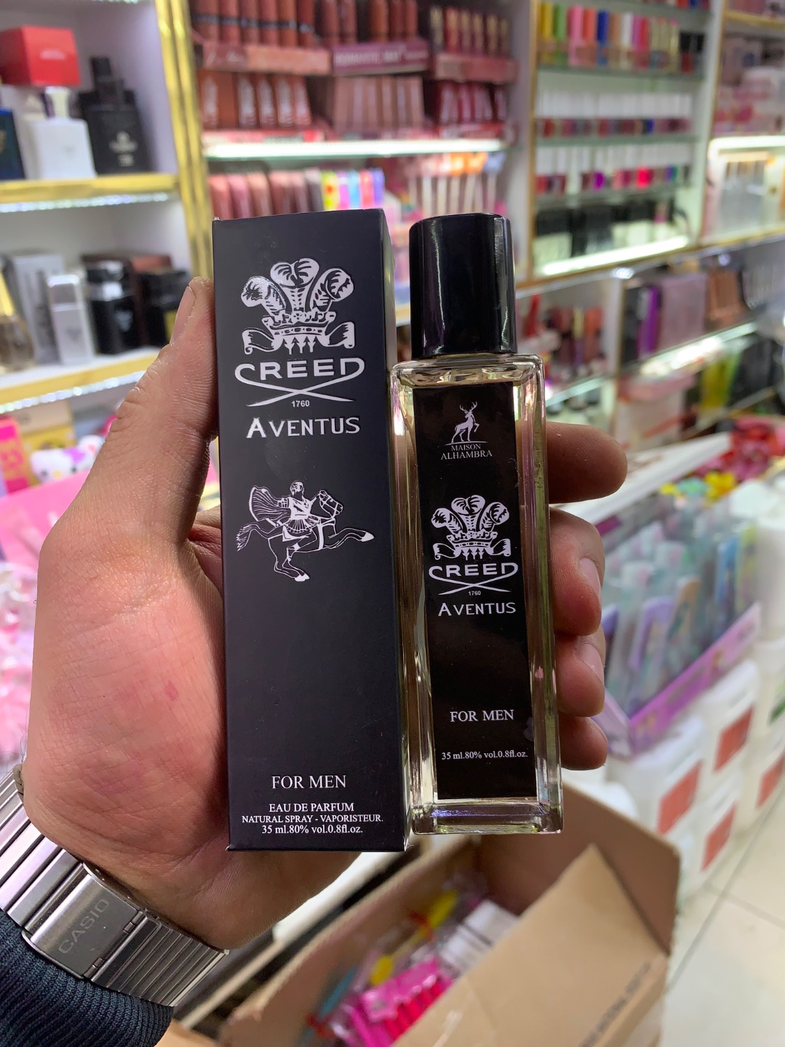 ادکلن 35 میل الحمرا اورجینال اونتوس