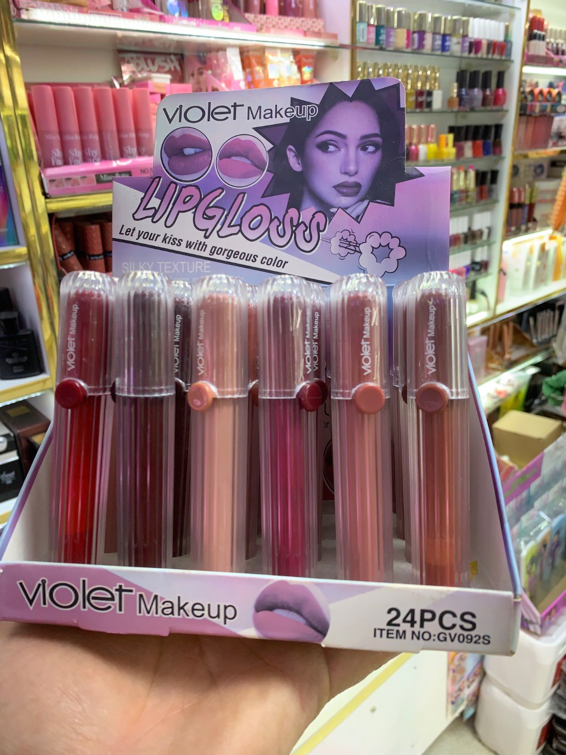 رژ مایع ویولت violet