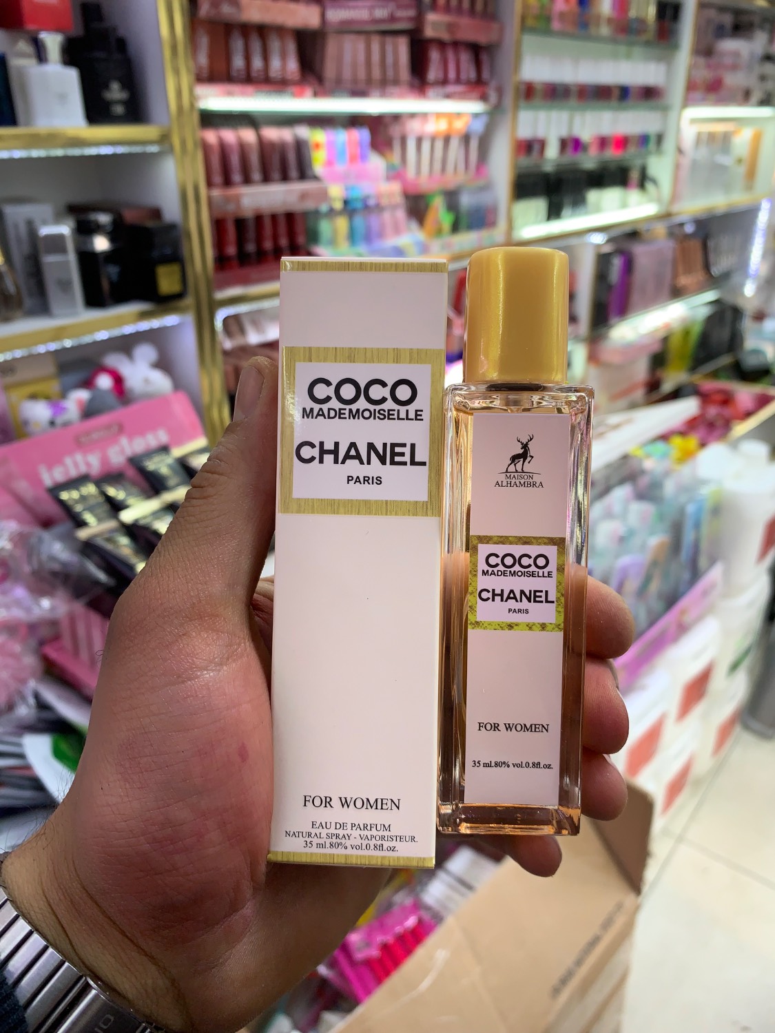 ادکلن 35 میل الحمرا اورجینال کوکو چنل