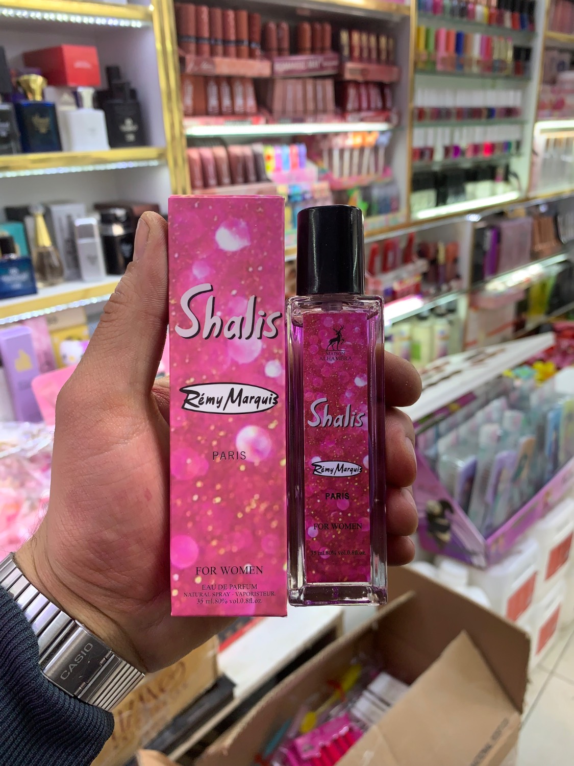 ادکلن 35 میل الحمرا اورجینال شالیز